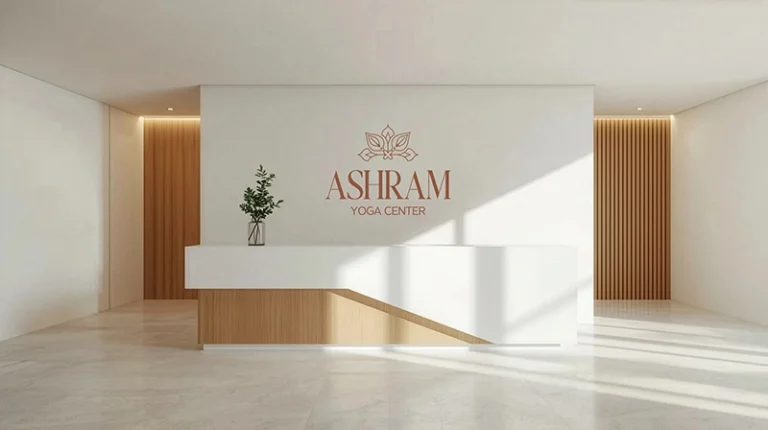 logo recepción centro de yoga